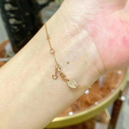 [Clover-Jewelry]JEUX DE BRACELET MOP PINK GOLD DIAMONDS