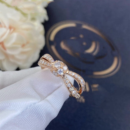 [Clover-Jewelry]LIENS PINK GOLD DIAMOND RING