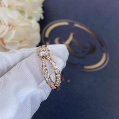 [Clover-Jewelry]LIENS PINK GOLD DIAMOND RING