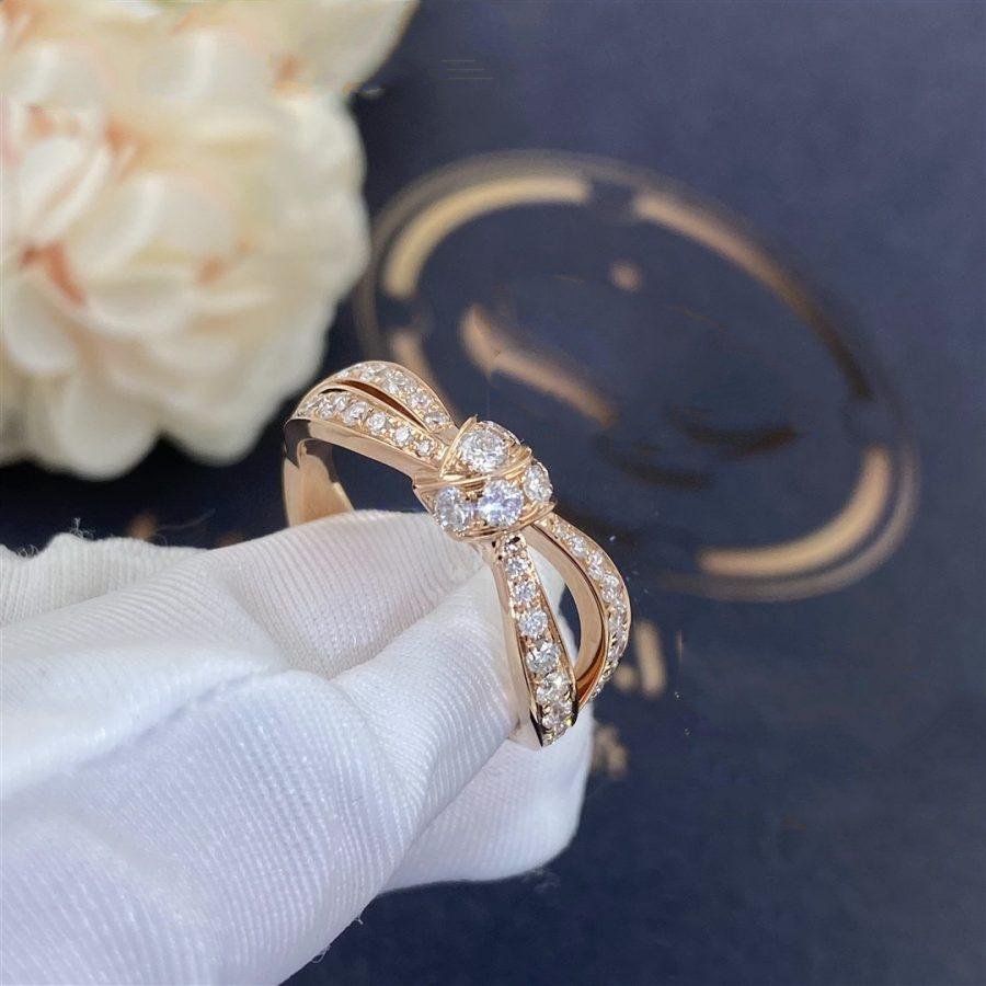 [Clover-Jewelry]LIENS PINK GOLD DIAMOND RING