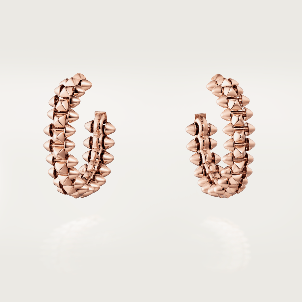 [Clover-Jewelry]CLASH SMALL HOOP EARRINGS