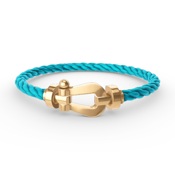 [Clover-Jewelry]FORCE LARGE HORSESHOE NO DIAMOND BRACELET GOLD