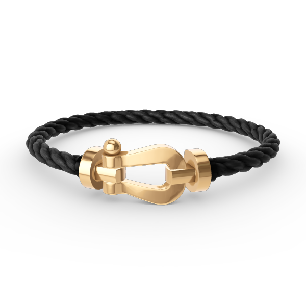 [Clover-Jewelry]FORCE LARGE HORSESHOE NO DIAMOND BRACELET GOLD