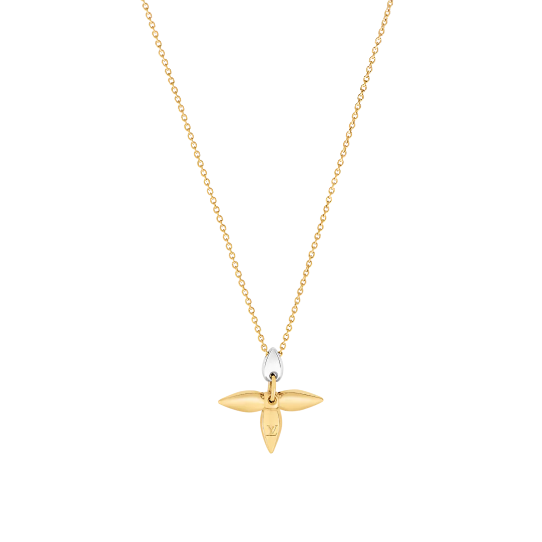 [Clover-Jewelry]LOUISETTE PEDANT GOLD NECKLACE