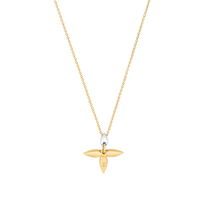 [Clover-Jewelry]LOUISETTE PEDANT GOLD NECKLACE