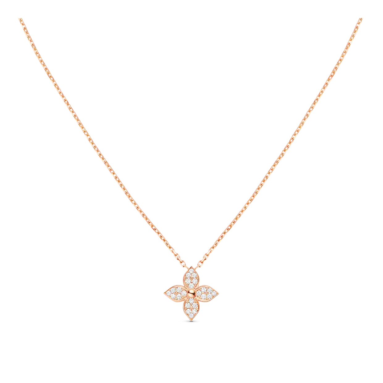 [Clover-Jewelry]STAR DIAMOND NECKALCE