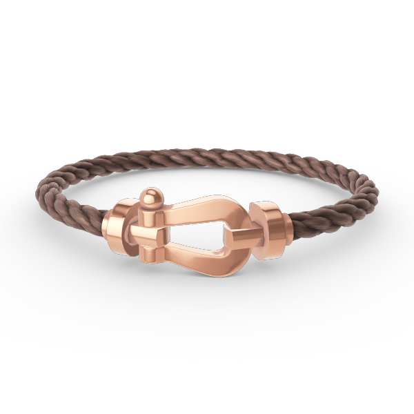 [Clover-Jewelry]FORCE LARGE HORSESHOE NO DIAMOND BRACELET ROSE GOLD