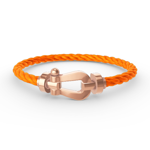 [Clover-Jewelry]FORCE LARGE HORSESHOE NO DIAMOND BRACELET ROSE GOLD