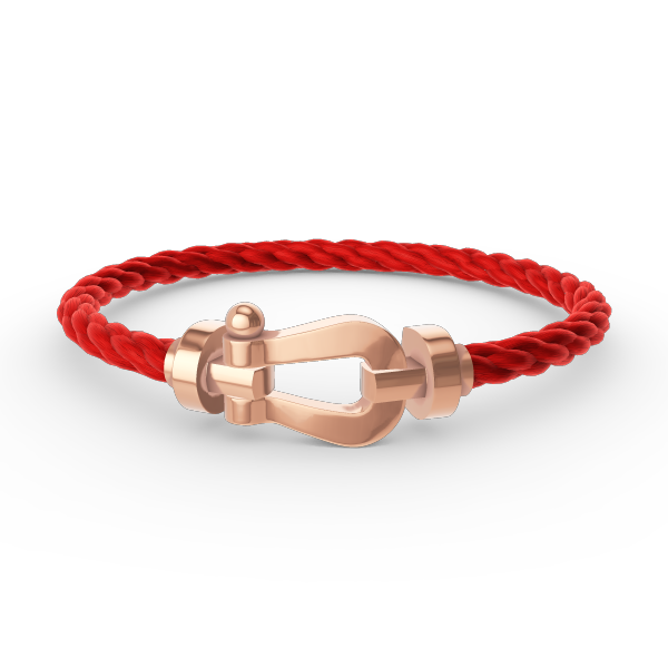 [Clover-Jewelry]FORCE LARGE HORSESHOE NO DIAMOND BRACELET ROSE GOLD