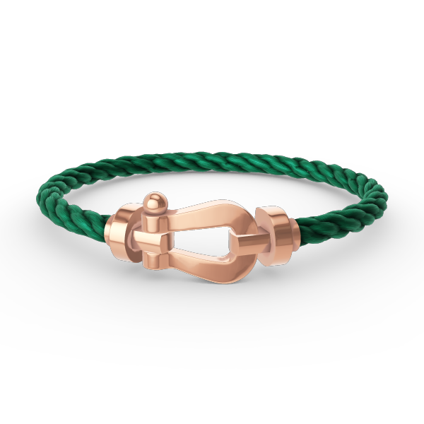 [Clover-Jewelry]FORCE LARGE HORSESHOE NO DIAMOND BRACELET ROSE GOLD