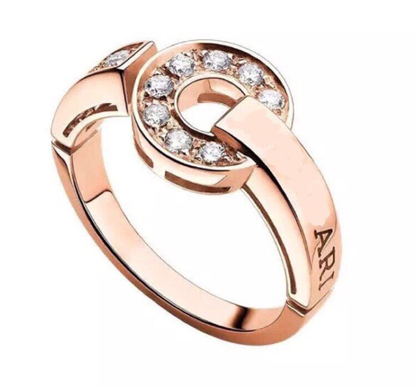 [Clover-Jewelry]DREAM RING DIAMOND PINK GOLD