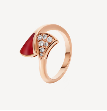 [Clover-Jewelry]DREAM RING PINK GOLD DIAMOND