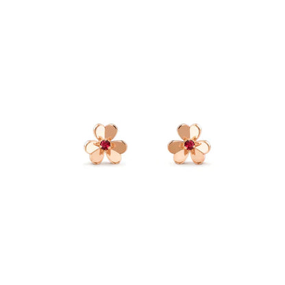 [Clover-Jewelry]FRIVOLE  FLOWER PINK EARRINGS