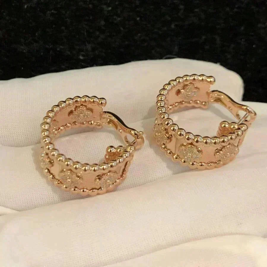 [Clover-Jewelry]PERLEE DIAMOND EARRINGS