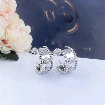 [Clover-Jewelry]PERLEE DIAMOND EARRINGS