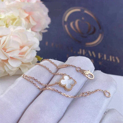 [Clover-Jewelry]CLOVER WHITE MOP SINGLE FLOWER BRACELET