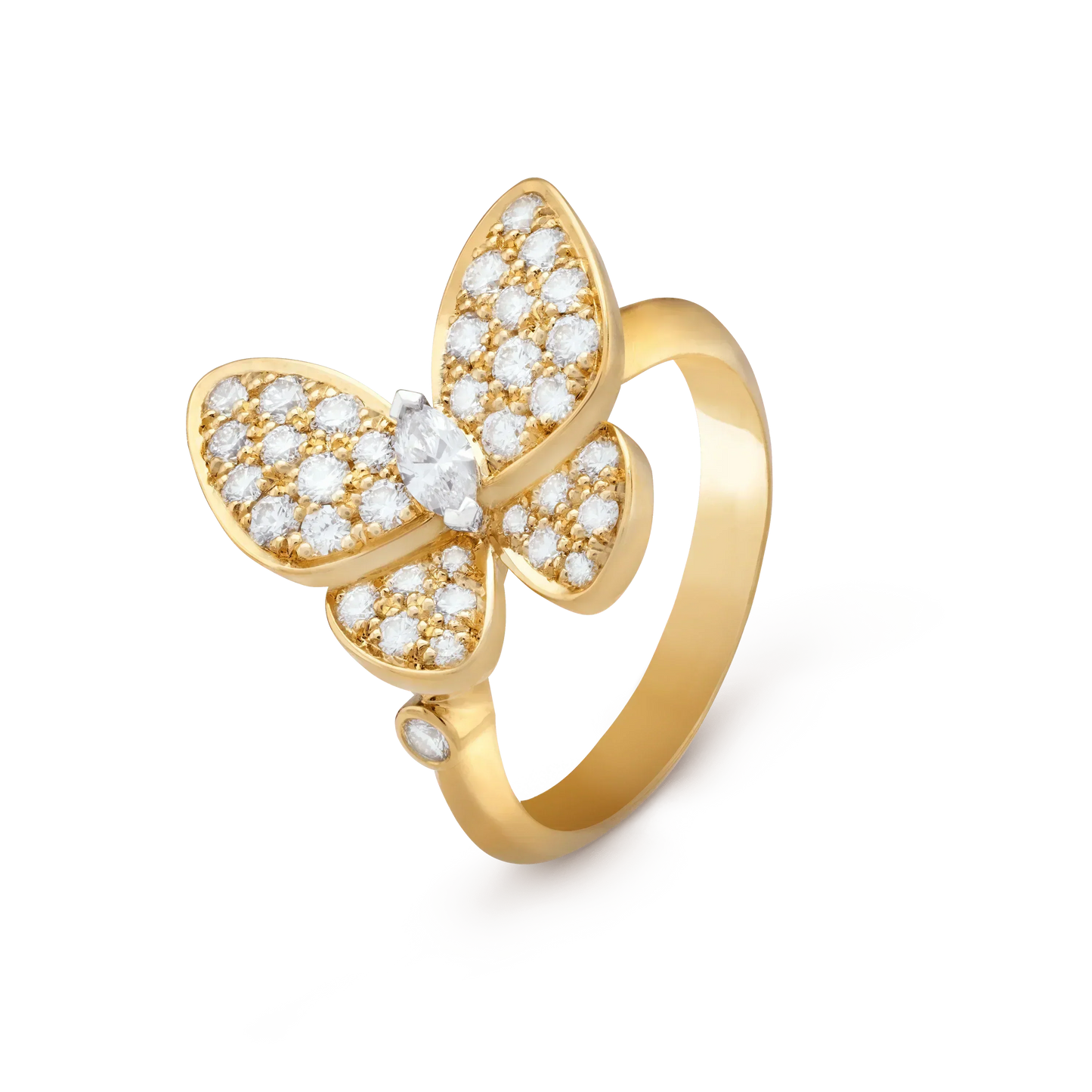 [Clover-Jewelry]BUTTERFLY DIAMOND RING