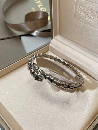 [Clover-Jewelry]SERPENTI VIPER SILVER BRACELET