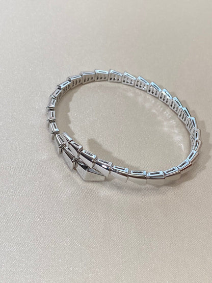 [Clover-Jewelry]SERPENTI VIPER SILVER BRACELET