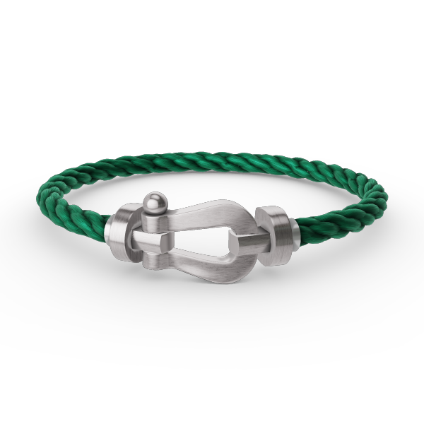 [Clover-Jewelry]FORCE LARGE HORSESHOE NO DIAMOND BRACELET SILVER